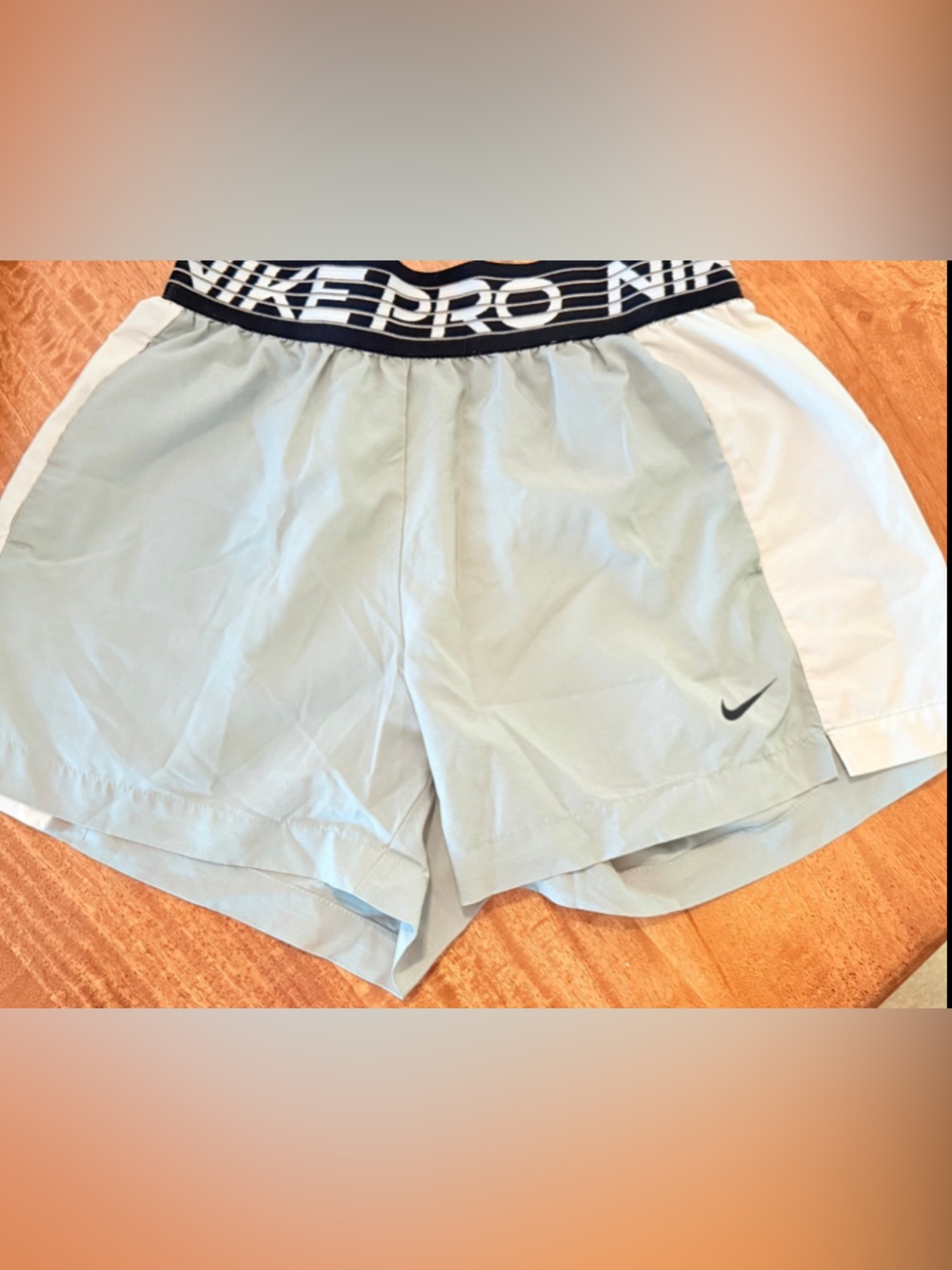 Nike Dri-FIT Women’s Running Shorts XS Light Grey Athletic Workout Shorts